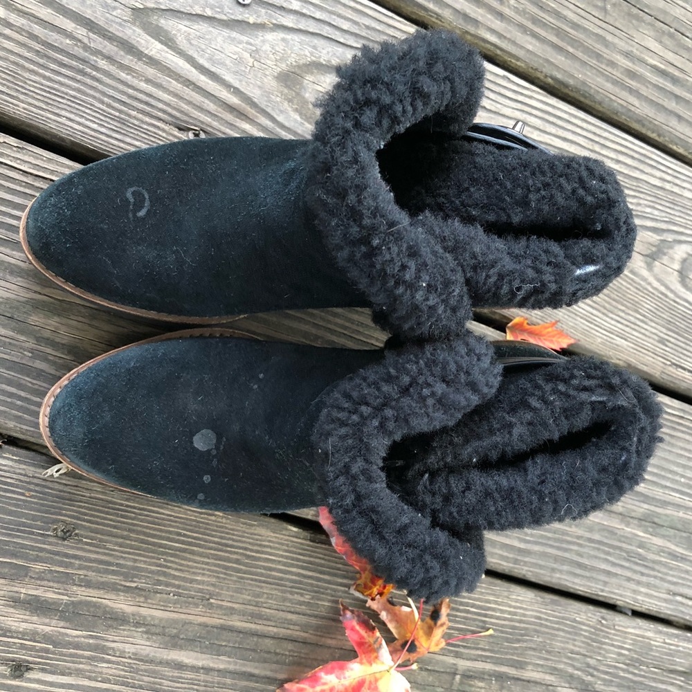 Winter Wedge Booties - image 2